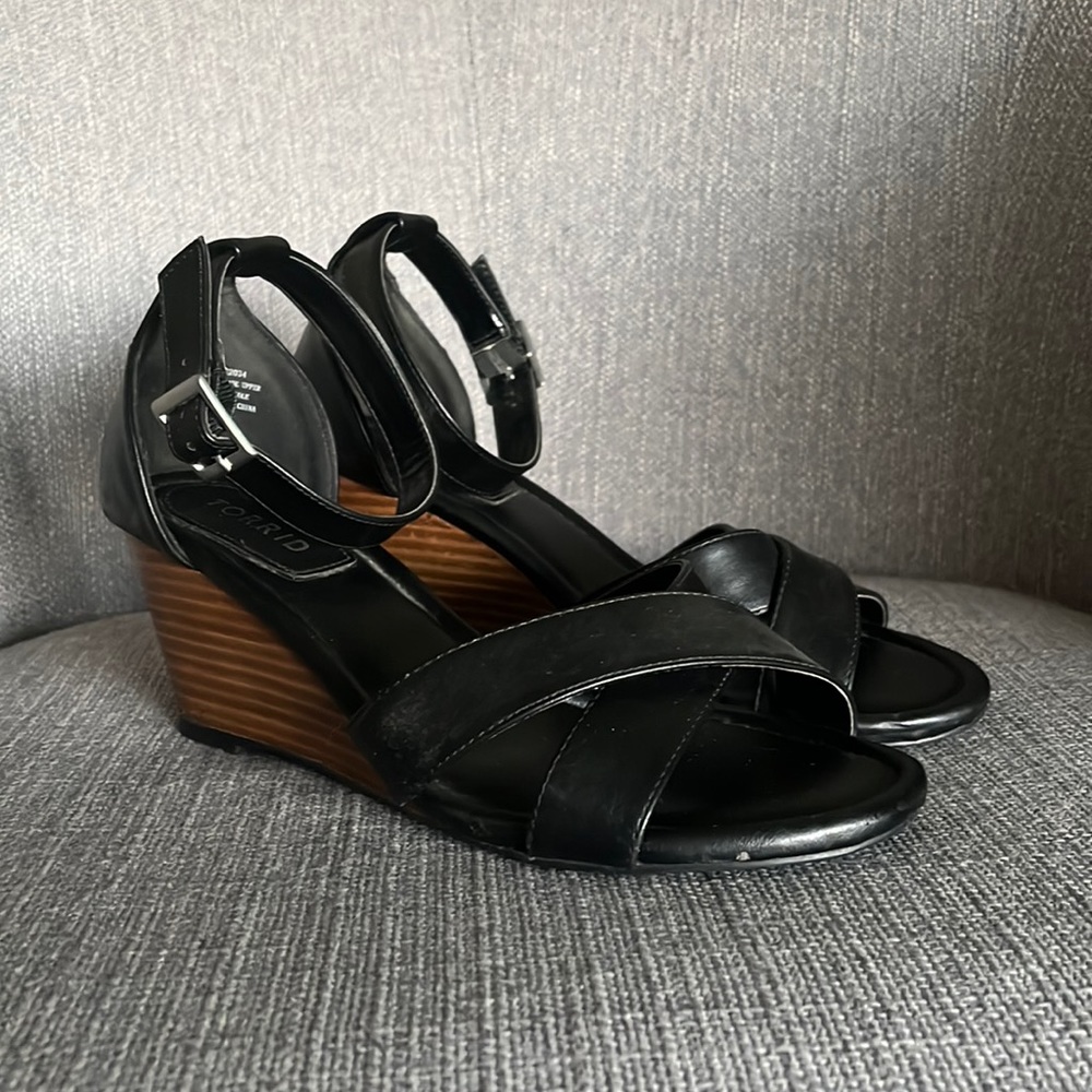 Black Torrid Wedge Heels